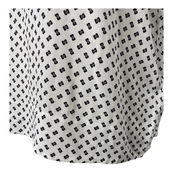 𝅺Rag & Bone White and Black Crewneck T Shirt Blouse Size Large - Picture 4 of 13